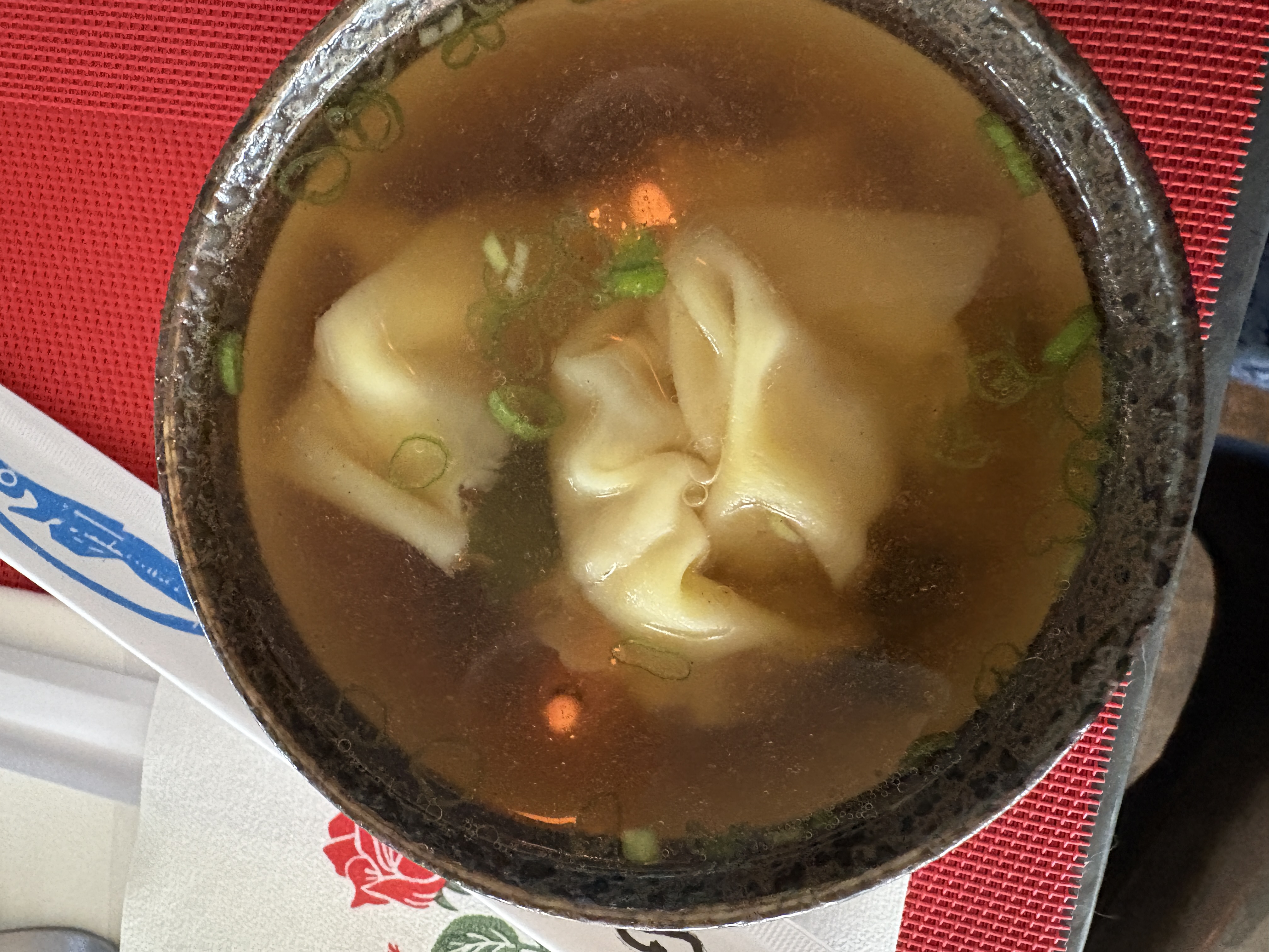 Pork Wonton Soup